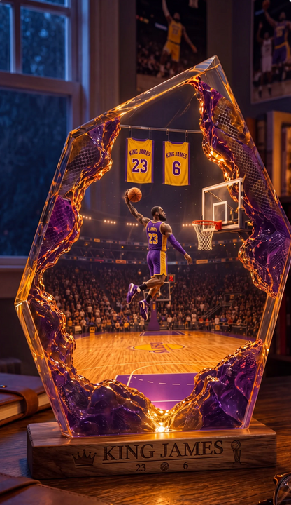 NBA Resin Lamps
